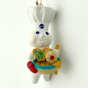 2005 Pillsbury Doughboy Danbury Mint Bowl of Cookie Dough Christmas Ornament